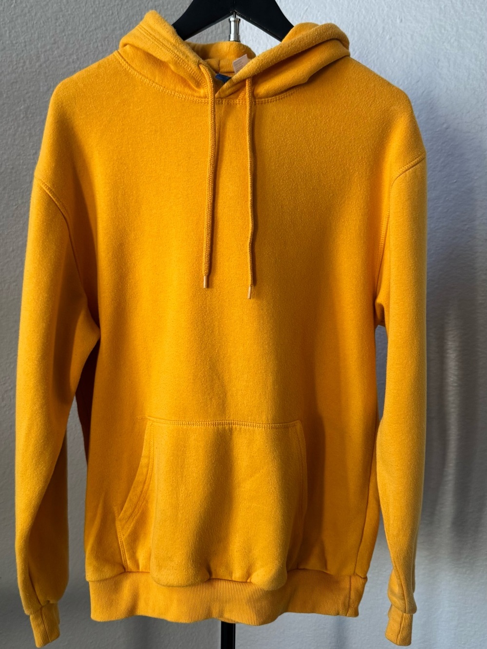 Divided Men's Yellow Pullover Hoodie